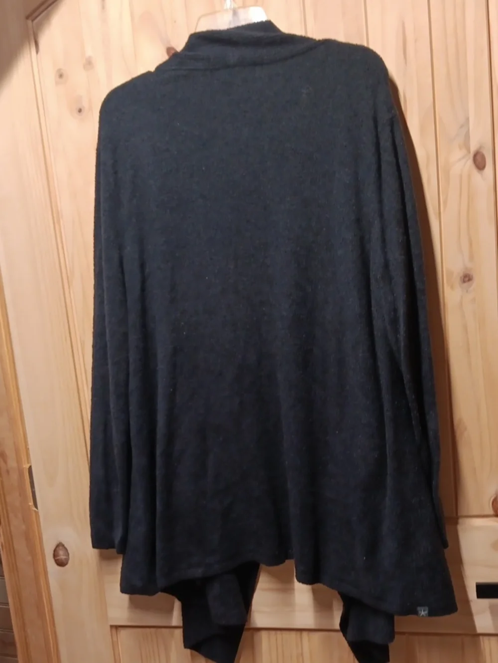 Barefoot Dreams Cozy Chic Lite, Knit Draped Cardigan with Wide-Leg Pants EUC